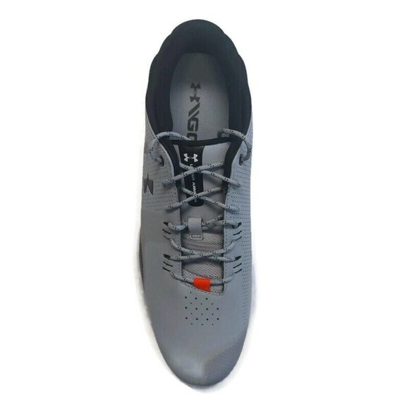 Under Armour Hovr Matchplay Golf Shoes Gray Black 3023329-103 Mens Size 9 - Picture 2 of 8